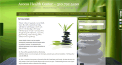 Desktop Screenshot of access-health-center.com